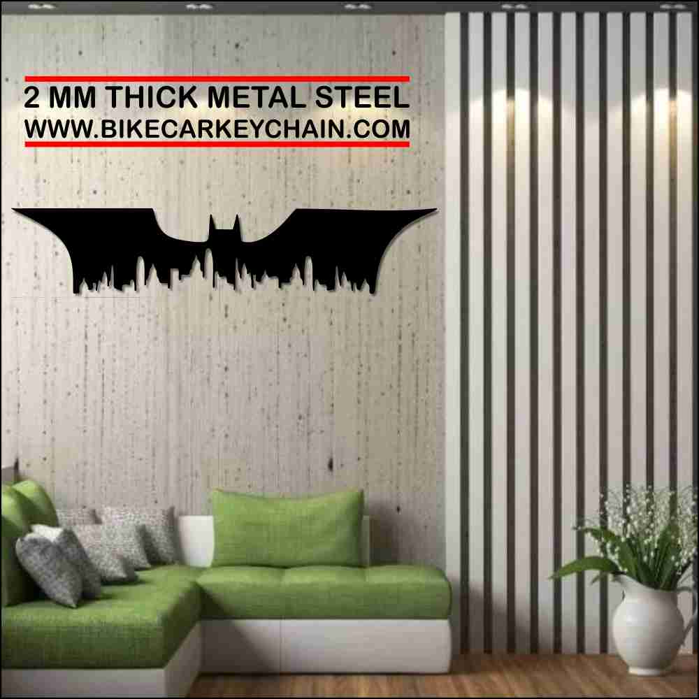 Batman Gotham City Metal Wallart