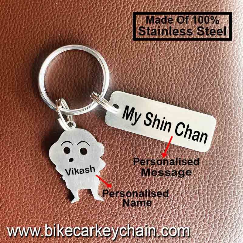 Shin Chan Car Keychain